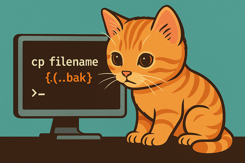 The Fastest Way to Back Up a File in Bash (You’re Probably Not Using It)